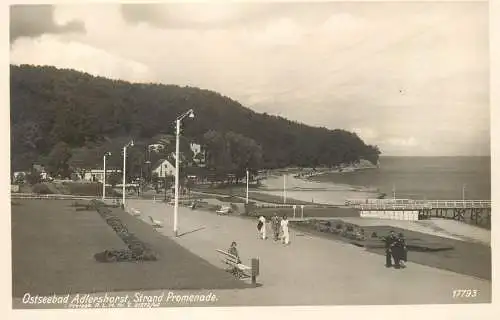 Germany Ostseebad Aldershorst, Strand Promenade