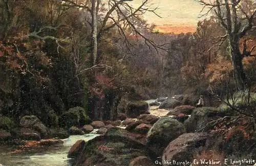 Ireland the Dargle Wicklow Co. signed artwork