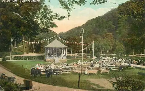 England Laxey Gardens Bandstand