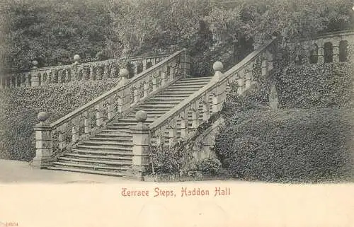 England Haddon Hall - Terrace Steps
