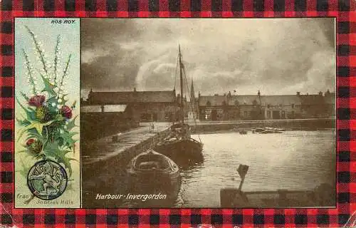 Scotland Invergordon harbour souvenir