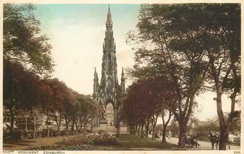 Scotland Edinburgh Scott Monument