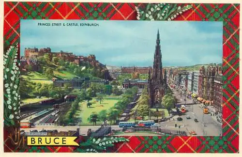Scotland Edinburgh Princes Street & Castle
