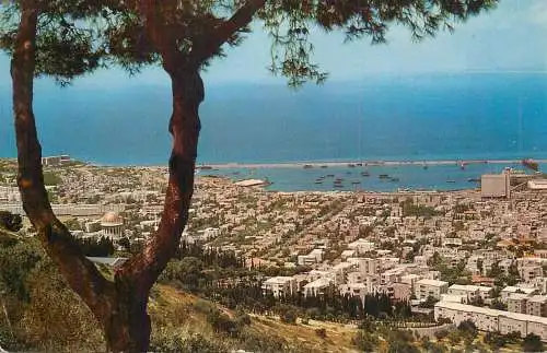 Israel Haifa general view from Mount Carmel