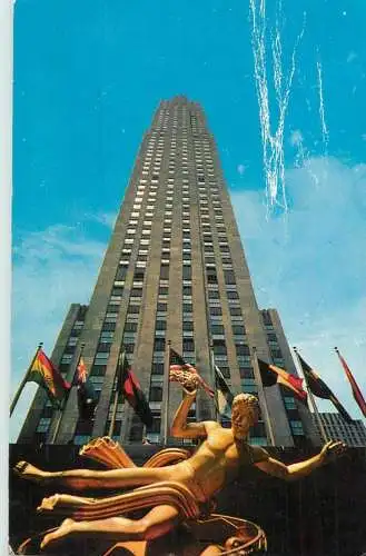 USA New York NY Rockefeller Center RCA building