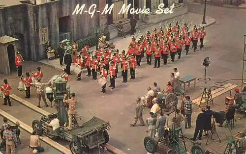 USA Los Angeles CA Hollywood MGM movie set