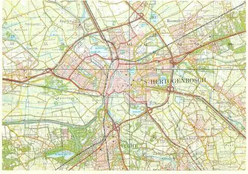 Netherlands 's-Hertogenbosch map