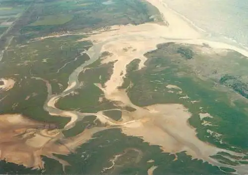 Sea and beach aerial view place to identify
