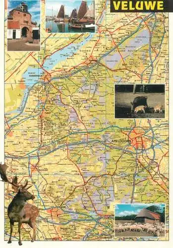 Netherlands Veluwe National Park map