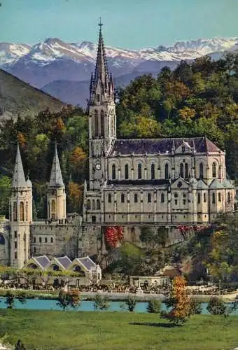 France Lourdes basilique