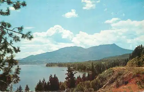 Canada Shuswap Lake & Mount Ida picturesque natural landscape