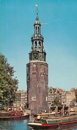 Netherlands Amsterdam Montelbaan tower