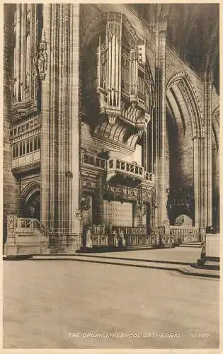 England Liverpool Cathedral - the Organ