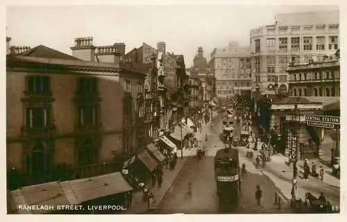 England Liverpool Ranelagh Street tramway