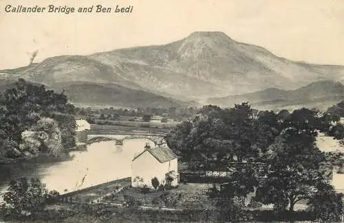 Scotland Callander Bridge and Nen Ledi