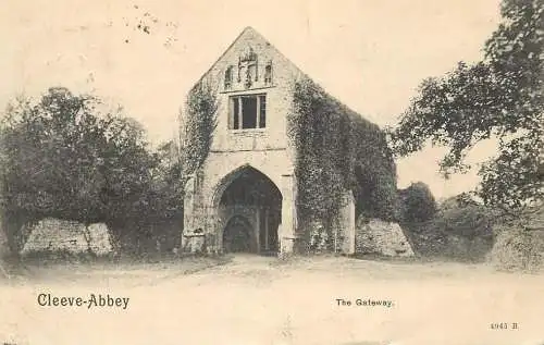 England Cleeve Abbey - the Gateway historical landmark