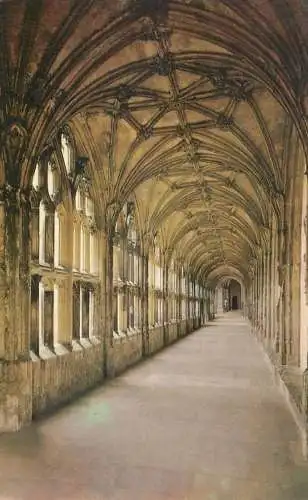 England Wells Cathedral West Cloister