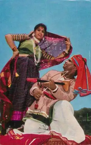 India folk dancers