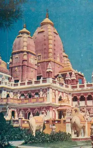 India New Delhi Birla Temple Hindu Temple Orissian architecture style