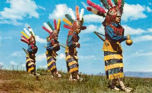 Mexico Oaxaca Dancers of Matlachines
