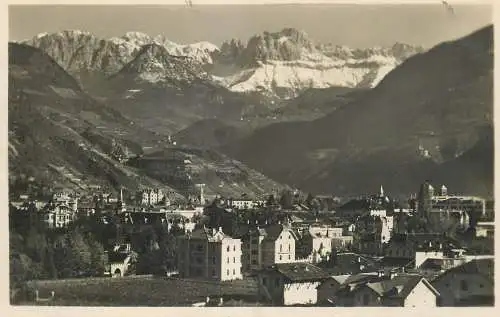 Italy Bolzano Gries verso le Dolomiti panorama