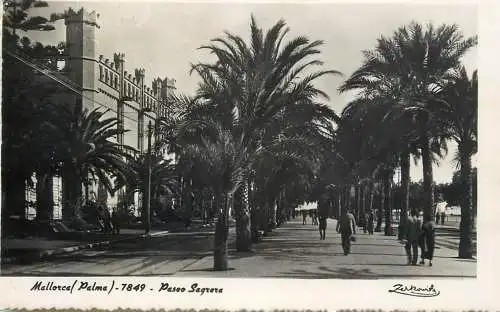Spain Palma de Mallorca Paseo Sagrera