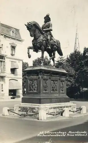 Netherlands Den Haag Prince Willem I equestrian monument