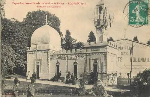 France Roubaix Exposition Internationale du Nord de la France Pavillon des Colonies 1911