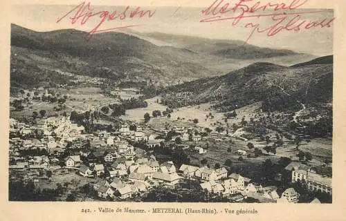 France Vallee de Munster (Haut-Rhin) vue generale