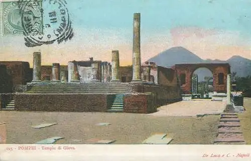 Italy Pompei Tempio di Giove