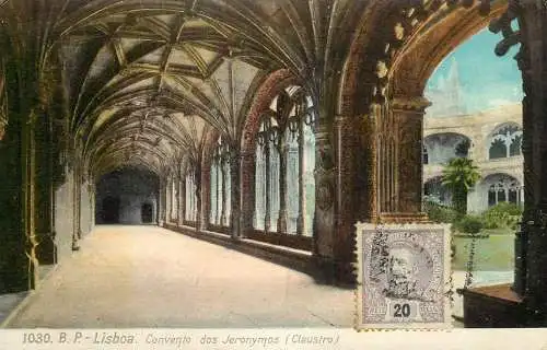 Portugal Lisboa Convento dos Jeronymos - Claustro