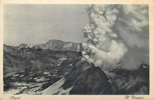 Italy Napoli Il Vesuvio