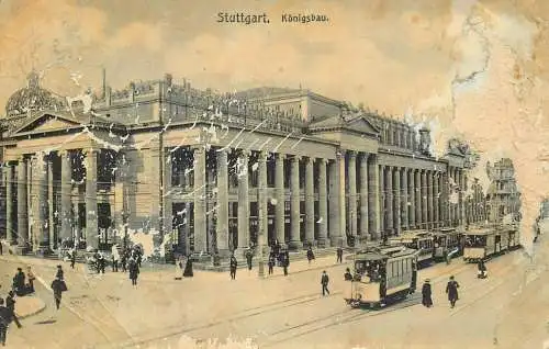 France Stuttgart Konigsbau tramway