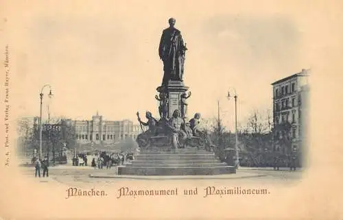 Germany Munchen Maxmonument & Maximilianeum