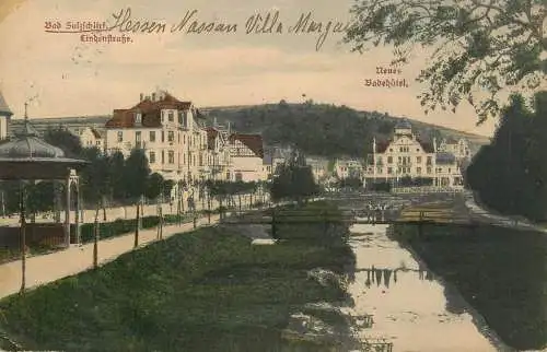 Germany Bad Salzschlirf im Hessen Lindenstrasse