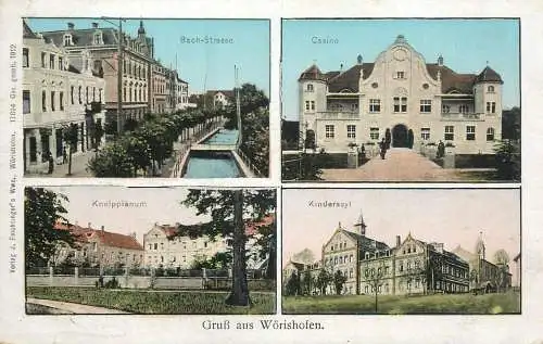 Germany Gruss aus Worishofen multi view