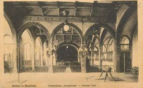 Germany Bethel b. Bielefeld Vereinshaus "Assapheum" Grosser Saal