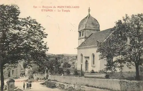 France Environs de Montebelliard Etupes - Le Temple