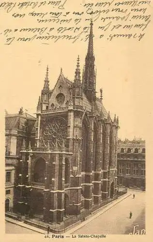 France Paris La Sainte Chapelle