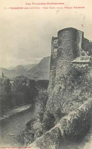 France Tarascon sur Ariege (Ariege) Une Tour de la vieille enceinte