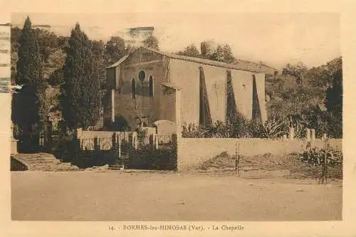 France Bormes-les-Mimosas (Var) La Chapelle