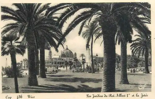 France Nice Jardins du Roi Albert I et la Jetee