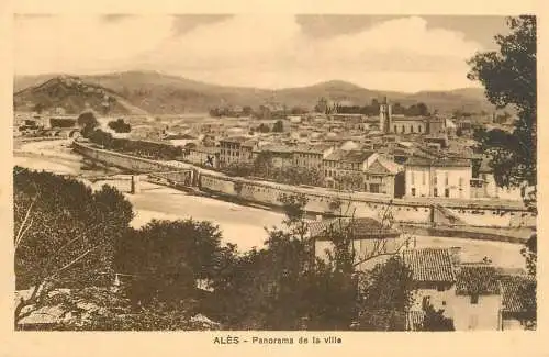 France Ales panorama de la ville