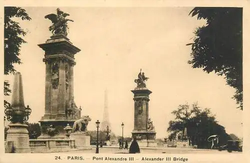 France Paris Pont Alexandre III
