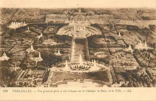 France Versailles vue aerienne