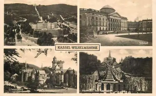Germany Kassel Wilhelmshohe multi view