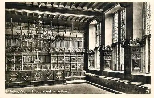 Germany Munster Friedenssaal im Rathaus