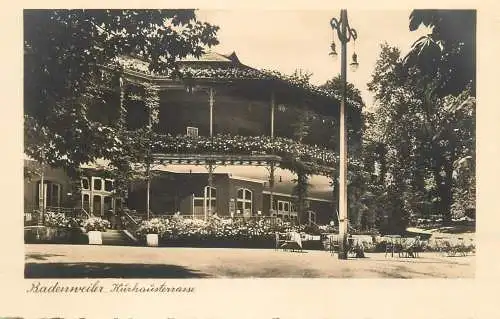 Germany Badenweiler Kurhausterrasse