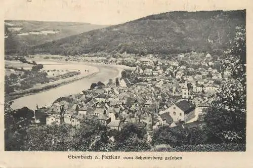 Germany Eberbach am Neckar panorama