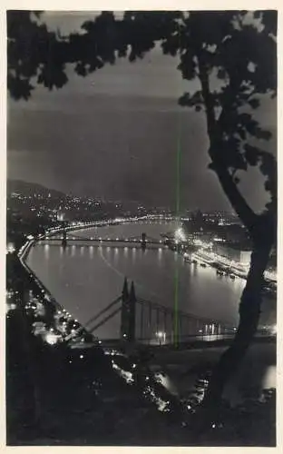 Hungary Budapest nocturnal view